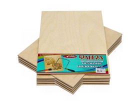 Фанера А4 3мм для випилювання і випалювання AS-0710