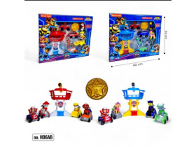 Набір ЩЕНЯЧИЙ ПАТРУЛЬ H-06 з транспортом