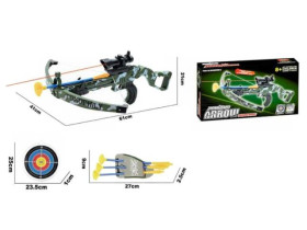 Арбалет 777-709 А (12) лазерный прицел, стрелы, мишень, в коробке
