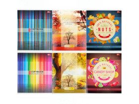 Зошит Мрії тв,кольоровий 60арк Лінія (12шт/144)