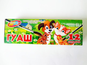 Гуаш "Колорит" 12/12мл Друзі (24шт)