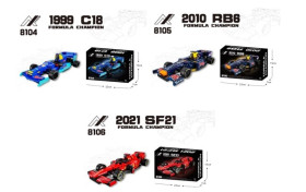 Конструктор арт. 8104/8105/8106 (96шт) 3 види у коробці 22*15*7см