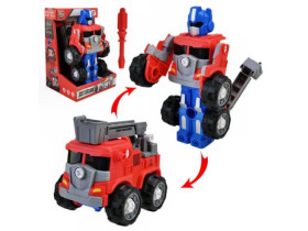 Іграшковий набір LM6202 робот перетворюється в машину, у комплекті викрутка 24*16*15см