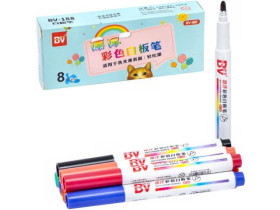 Набір маркерів для гладких поверхонь, 8 кольорів, BV-188-8 (1 уп.)