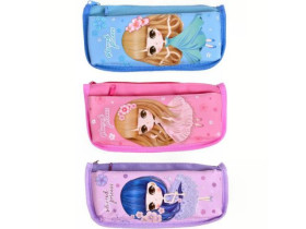 Пенал - косметичка Дівчинка 21*10*5 см 8825 (12шт)