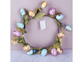 Вінок пасхальний з яєць 6263