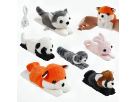 М’яка іграшка-браслет M 17710 (300) “Тваринка”, рухає хвостом, USB-кабель