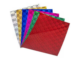 Набір кольорового голографічного картону А4 Пікселі 6 кольорів,однобічний YT-6-Р/044534