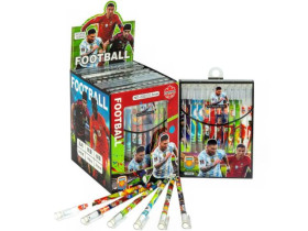 Ручка гелева пише-стирає 2022 синя "Футбол" (12/144)