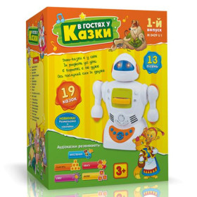 Игра M 0429 U I (18шт) "В гостях у сказки", робот, укр на бат-ке,в кор-ке