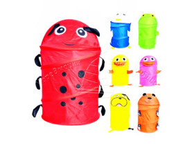 Корзина для игрушек M 0282 (50шт) звери,ткань,42см/50см/70см