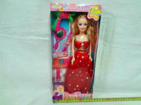 Кукла 6004 B (144шт) 4 вида, аксессуары, в кор-ке