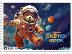 Альбом 20арк,120г/м2 спіраль 8012 Школярик (9/90)