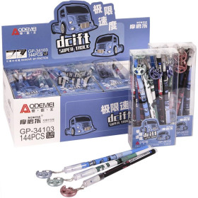 Ручка С пише-стирає 34103 синя (12/144/2304)