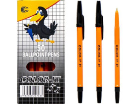 Ручка CORBINA ЧОРНА LR-51 (50/4000)