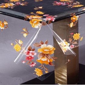 1879 Клеенка ПВХ в рулоне силикон "France" 1.40*30м