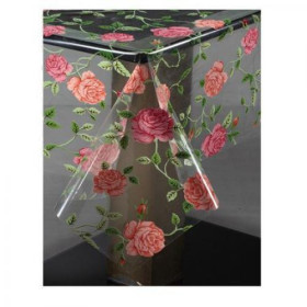 1860 Клеенка ПВХ в рулоне силикон "France" 1.40*30м