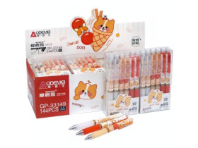 Ручка пише-стирає 33149 автомат.синя (12/144/1728)