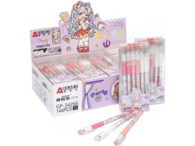 Ручка пише-стирає 34266 синя (12/144/1728)