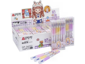 Ручка пише-стирає 34252 синя (12/144/1728)