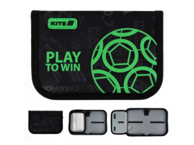 Пенал Kite 1 відділення, 1 відвороти, без наповнення K25-621-2 Play&Win