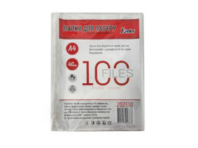 Файли Leader А4, 40 мкм, матові (100/3000/6000), 202110