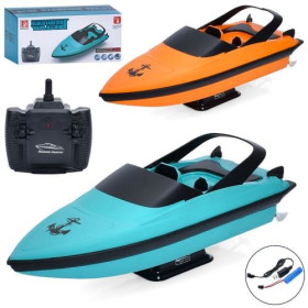 Катер HY 807 радіокерований акум. USB, 2 кольори, коробка 33*13*15см