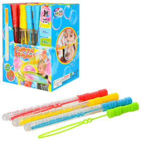 Мыльные пузыри 303 (192шт) меч, 70мл, 48шт(4 цвета)