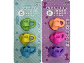 Тренажер-держатель 9098 силик.для письма на ручку -3шт