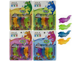 Тренажер-тримач 5575 силік.для письма на ручку Дельфін-4шт