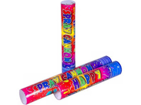 Хлопушки конфетті 40см 6106-12 (100шт)