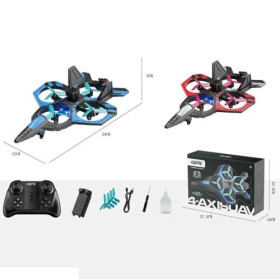 Літак на радіокеруванні 4 D-V 46 підсвічування, парогенератор, уникнення перешкод оберти на 360°