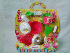 Посуда LN 158 АDF (24шт) 3 вида, в слюде