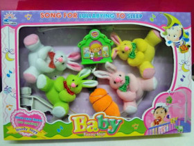 Карусель 699-16, Чудесные сны 066 (48шт) на кроватку,плюш,муз