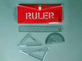 Н-р лінійок 4шт И-1812 в конверті (40шт)