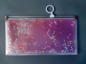 Пенал-космет.2457,2461,2459 Сипучі блискітки (12шт)