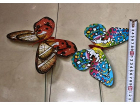 Вітрячок Метелик V2104  20 см, 6-7 квітів,(20шт)