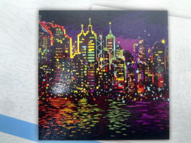 02-01U Картина за номерами, пензлик+фарби 40*40см Данко Тойс