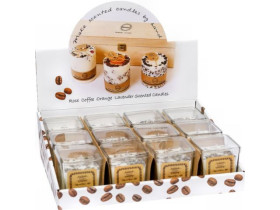 Ароматична свічка KF005-3 "Rose" у склянці 7*7*7,5см (12шт)