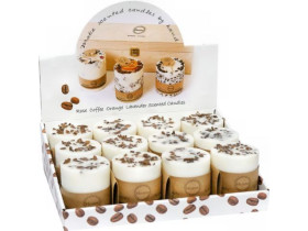 Ароматична свічка KF001-4 "Orange" D7,5*8,5см (12шт)