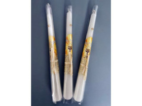 Свічка пасхальна з бусінками (12шт)