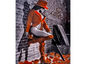 30352 Картина за номерами, пензлик+фарби 40*50см