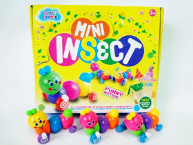 Заводная игрушка 899-12 (360шт) гусеница,12шт