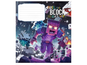 Зошит 12арк, у лінію, Star 3407L ВД-лак (30/360)