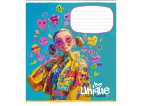 Зошит 18арк, у лінію, Школярик 3455L виб.УФ-лак (25/250)