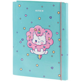 Папка для праці Kite А4, Rainbow Catcorn K23-213-01