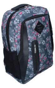 Рюкзак 43*30*18см, 900D/Canvas/PU, черный, 9782, SAF
