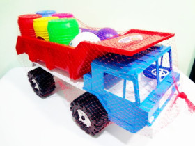 3684 Денни Классик Самосвал с бочонками (4шт)