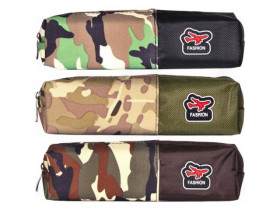 Пенал-косметичка 68061 Камуфляж 21*6*5,5см 12шт