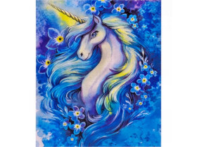 30496 Картина за номерами, пензлик+фарби 40*50см